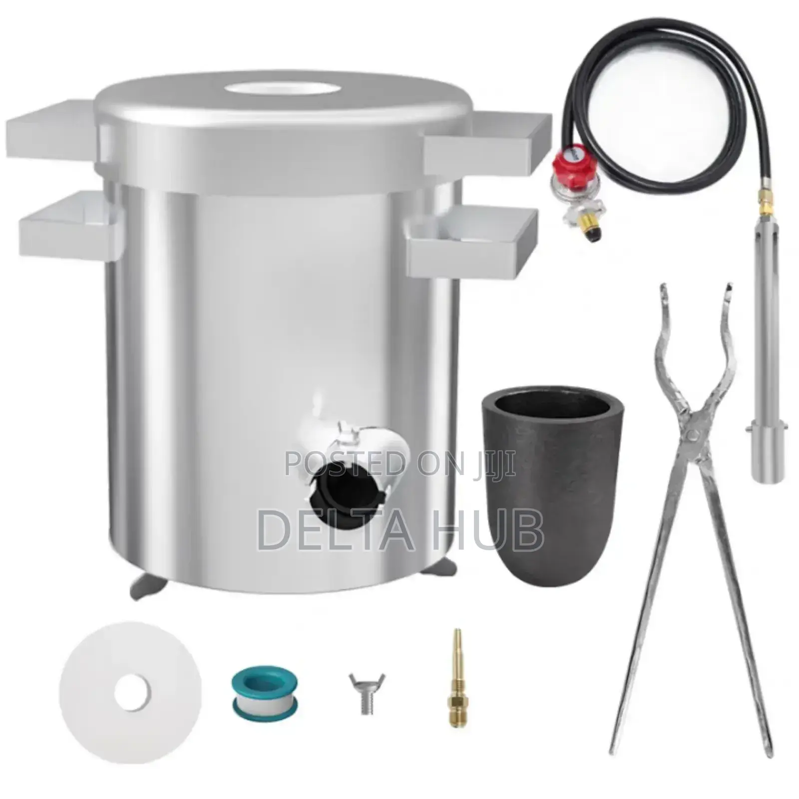 Custom Casting 12kg LPG Furnace With Fireproof Components