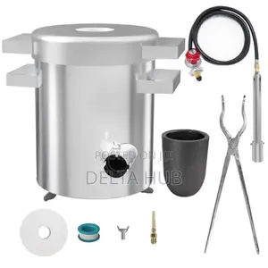 Custom Casting 12kg LPG Furnace With Fireproof Components
