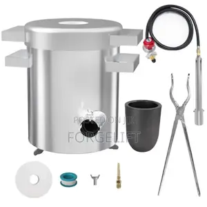 Custom Casting 12kg LPG Furnace With Fireproof Components