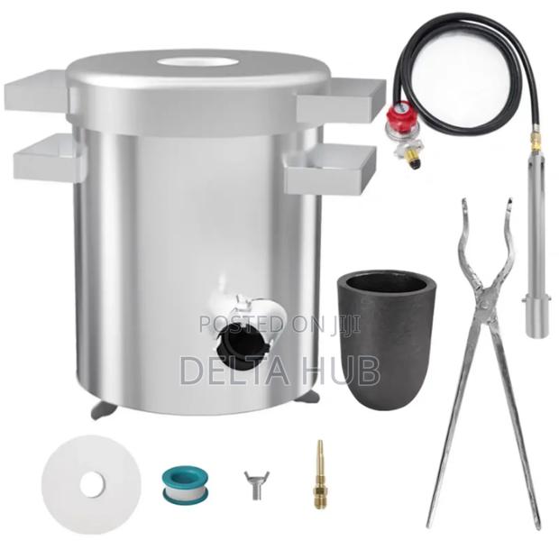Custom Casting 12kg LPG Furnace With Fireproof Components