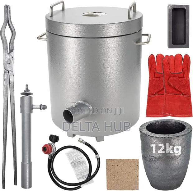 Precision Control 12kg Furnace With Flame Adjust Regulator