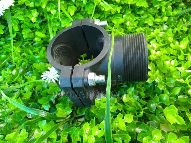 Pipe Sandle With Threaded Outlet - main view