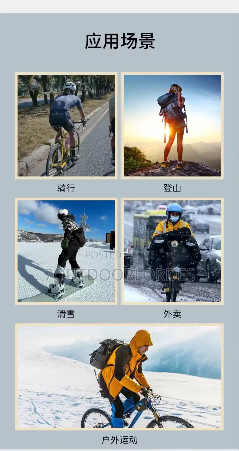 Outdoor Cycling Sking Waterproof Winter Gloves