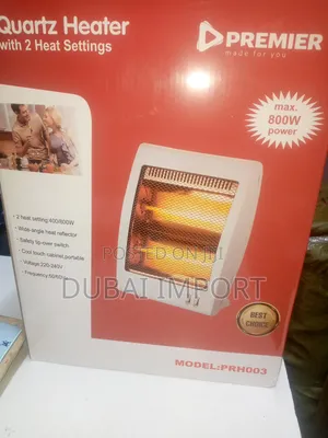 Quartz Heater 800w With Two Heat Settings