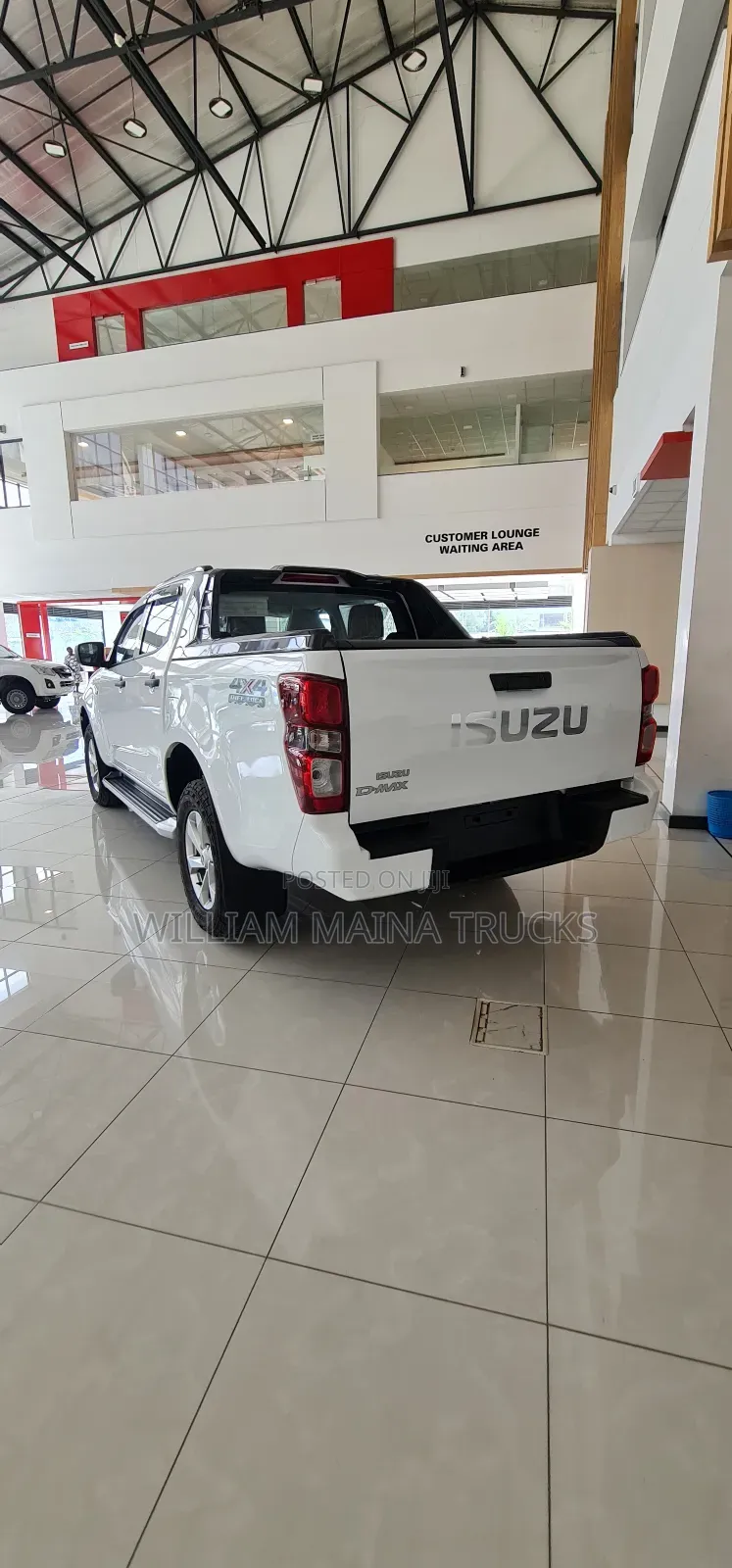 New Isuzu D-MAX 2025 Off white