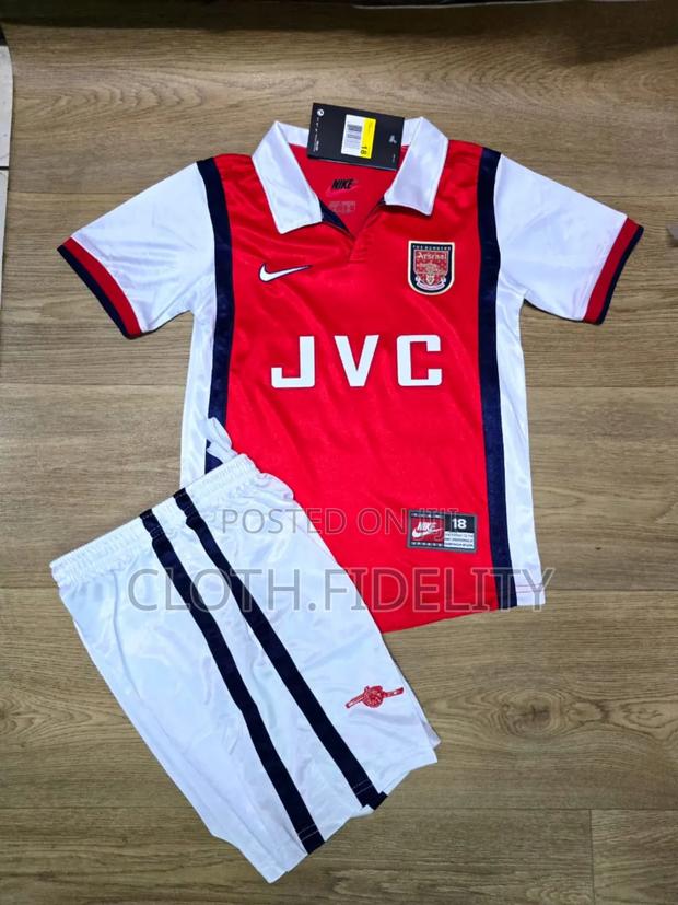 Arsenal Retro Kids Jersey - main view