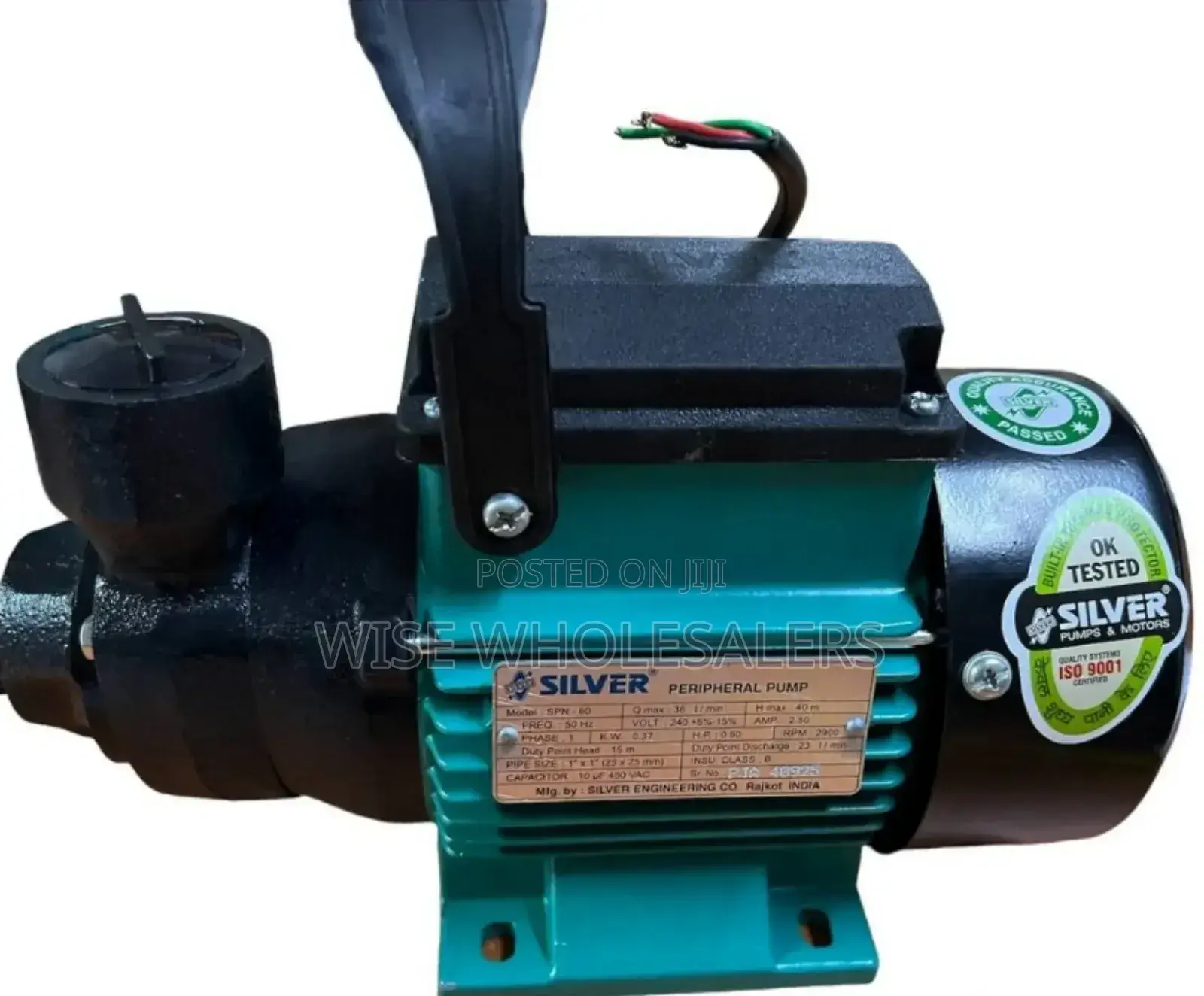 Centrifugal Pump (Buster Pump) 0.5hp Made In India