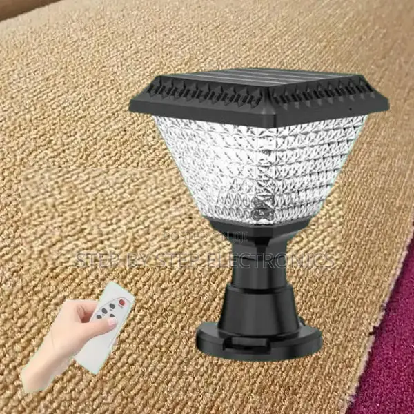 Rechargeable Battery Pillar Post or Compound Solar Light