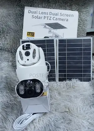 Solar Powered 4g GSM PTZ 360 and Dual Lens Camera – Ubox