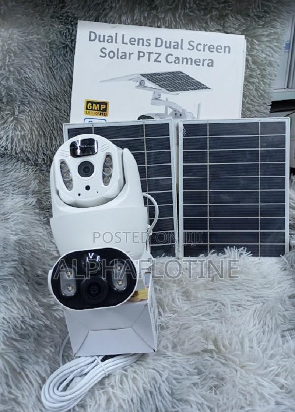 Solar Powered 4g GSM PTZ 360 and Dual Lens Camera – Ubox