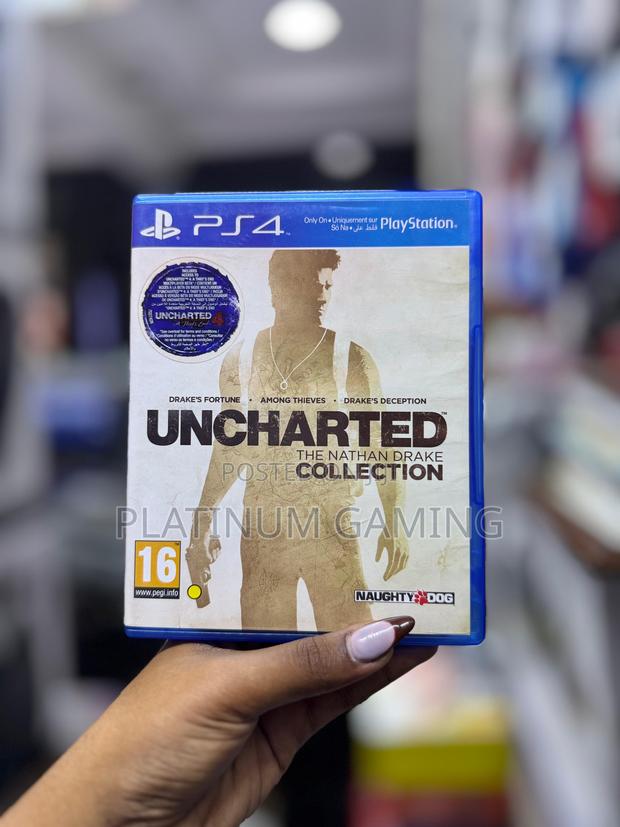 Ps4 Uncharted Nathan Drake Collection Used