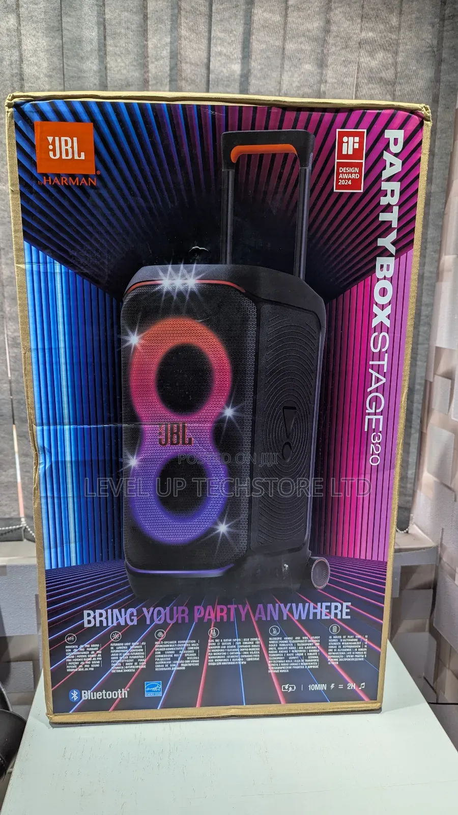 JBL Partybox Stage 320 240w Wireless Party Speaker