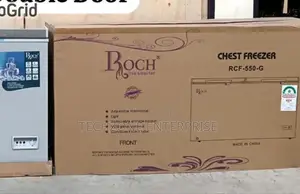 Roch (Rcf-550-G) 455 Litres Chest Deep - Grey ,