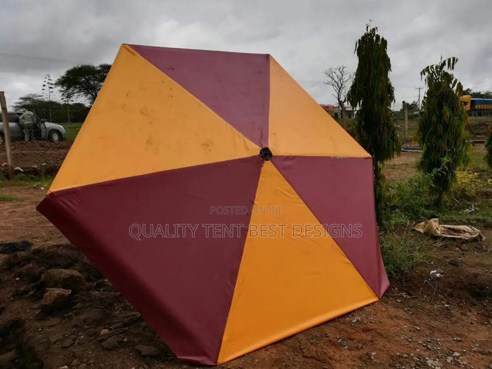 10 FTS Diameter PVC Umbrella Tent