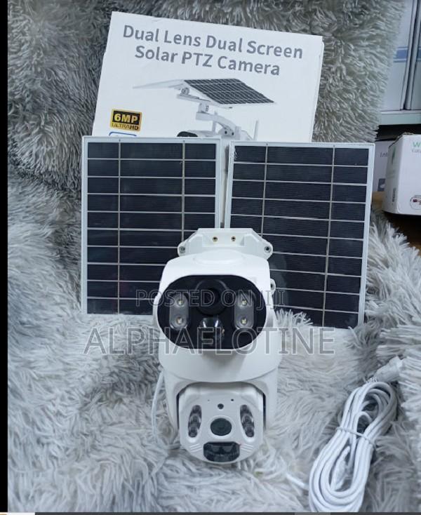 4g Ubox Dual Lens Intelligent 6 Mp Solar Energy PTZ