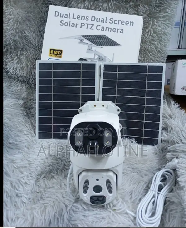 4g Ubox Dual Lens Intelligent 6 Mp Solar Energy PTZ