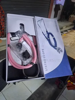 Dual Tube Stethoscope Pink Colour