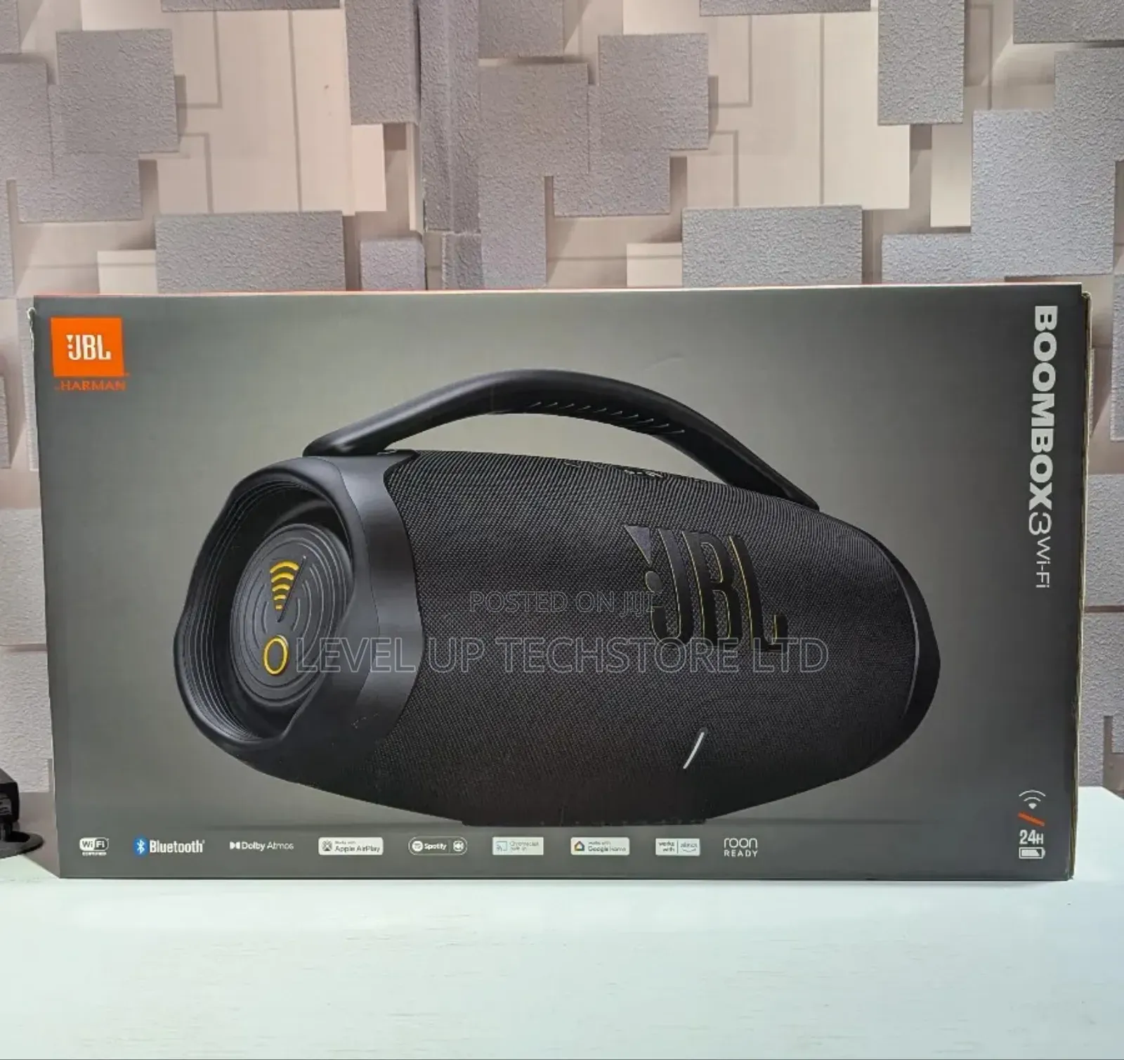 JBL Boombox 3 Wi-Fi Powerful Bluetooth Speaker