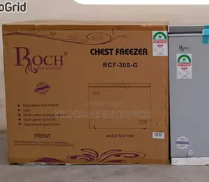 Roch 230 Litres Chest Deep Freezer - Silver 