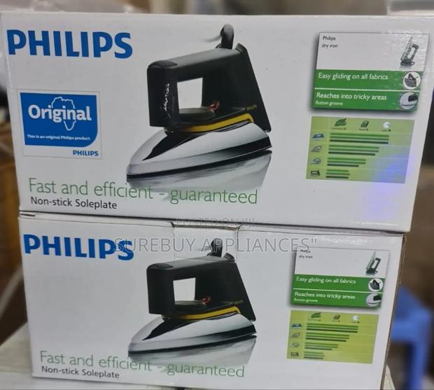 Philips Dry Iron Box Non-Stick Sole Plate - main view