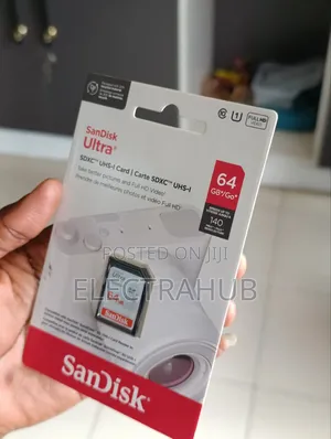 Sandisk 64gb Camera Memory Card Brand New Sealed