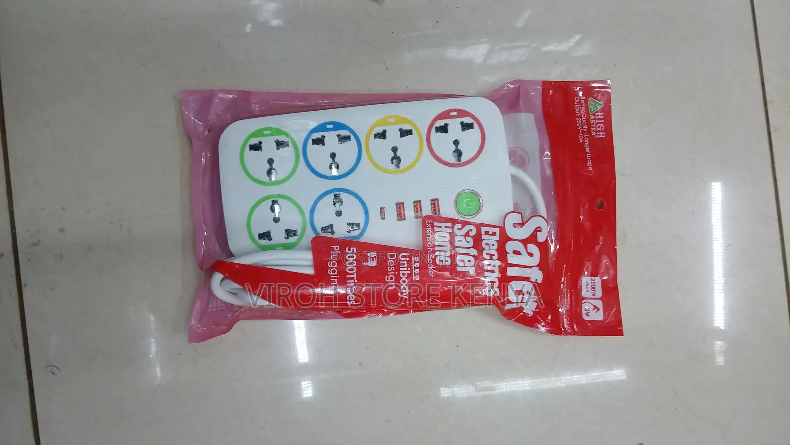Safer Home Extension Socket