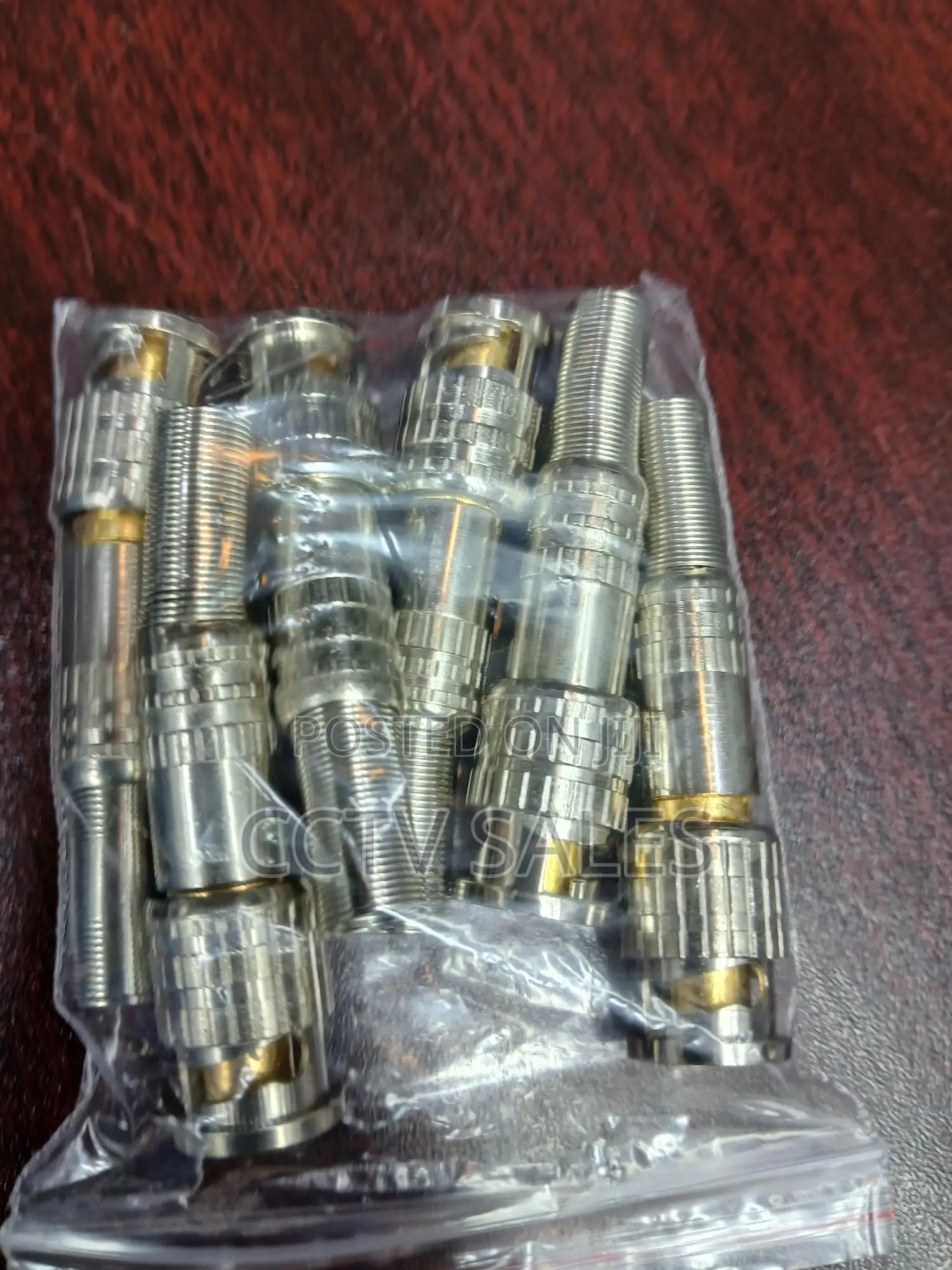1 Packet of 5-BNC Connectors for CCTV