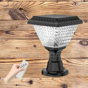 Light Control Pillar Post or Compound Outdoor Solar Light