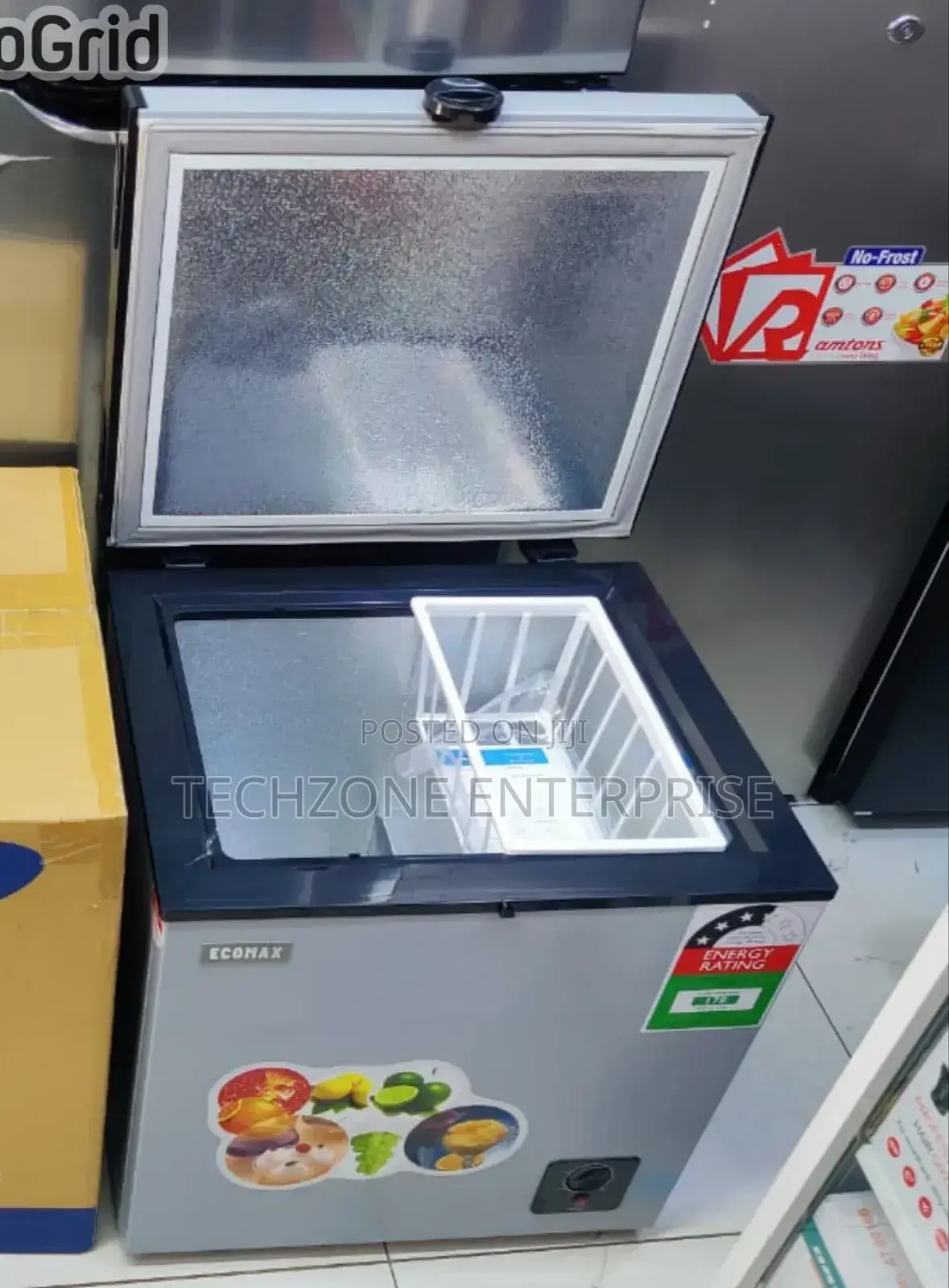 Ecomax Bd-60 60l Chest Freezers With Removable Basket