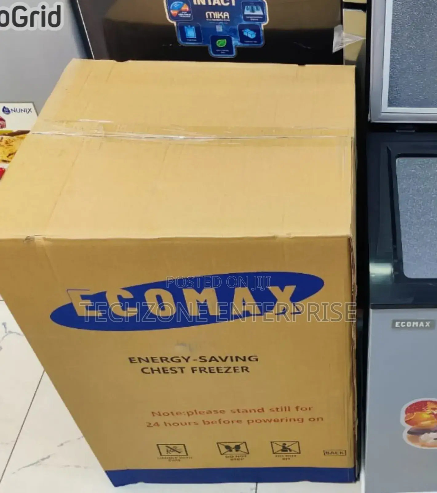 Ecomax Bd-109 109l Chest Freezer With Lock and Keys