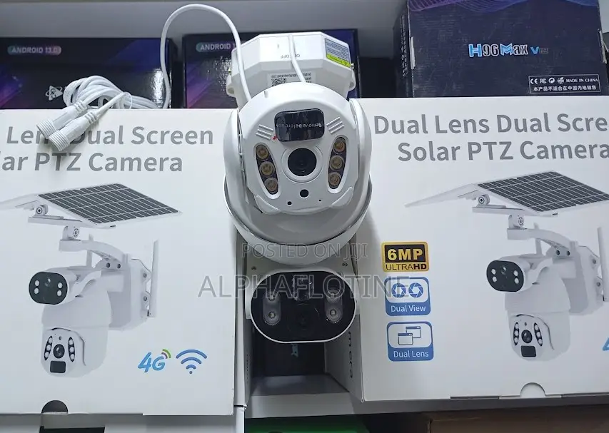 Ubox 6mp 4g Dual Lens Dual View Solar