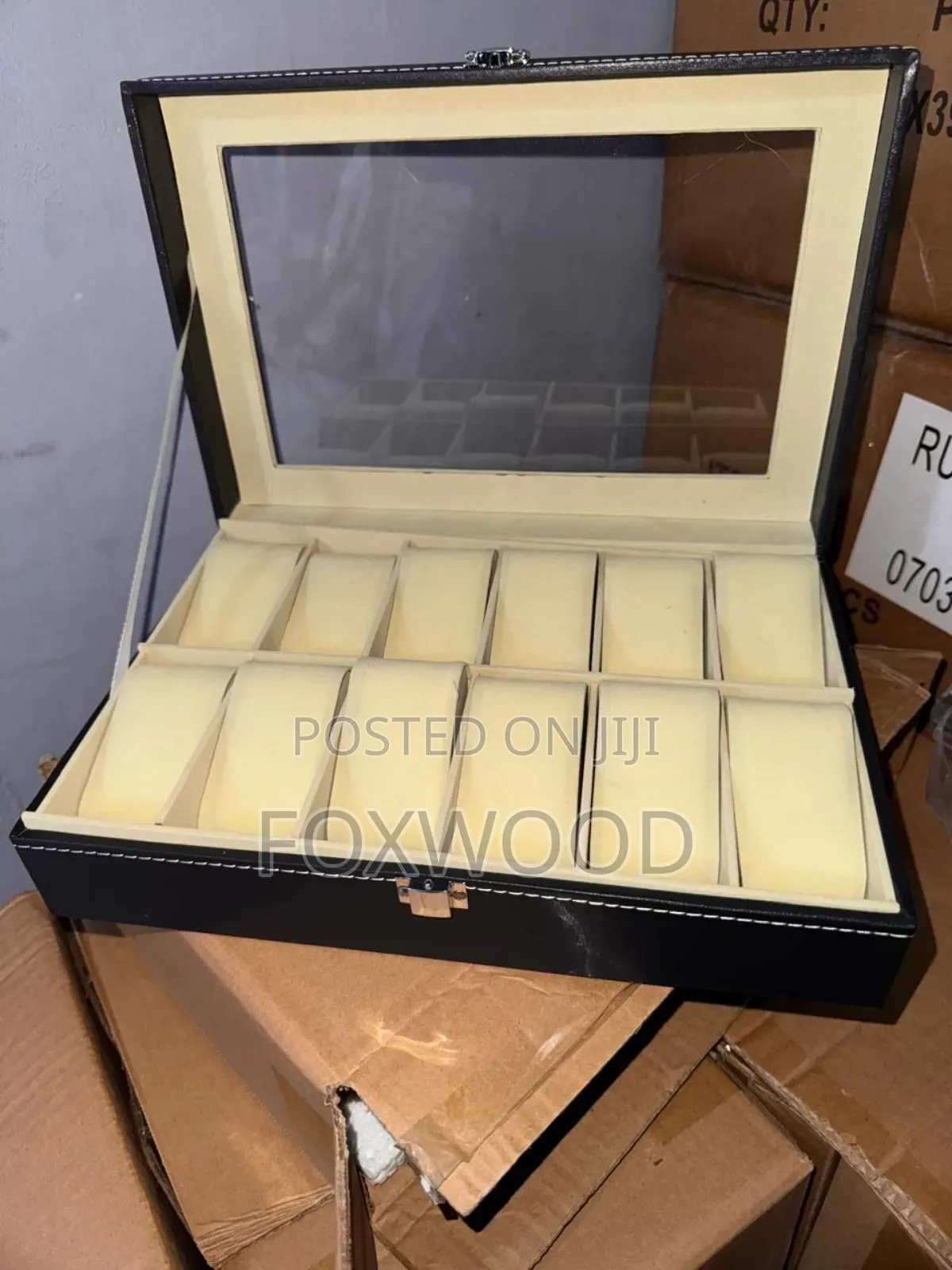 *6 Slots Watch Organizer/ Storage Box