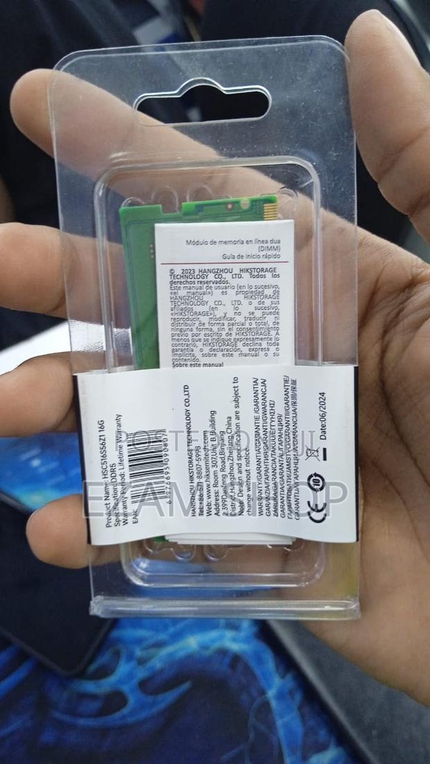 Samsung Hiker Ddr5 16gb 5600mhz - main view