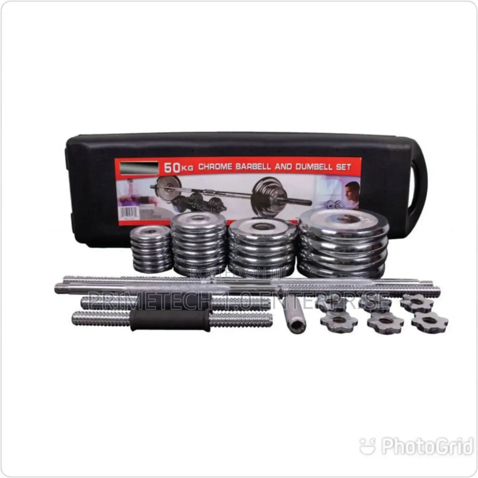 50kg Chrome Dumbells