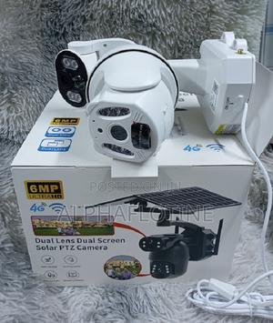 High-Resolution 6mp,4g Simcard,Dual Lens Dual Screen Solar PTZ Camera - thumbnail 2