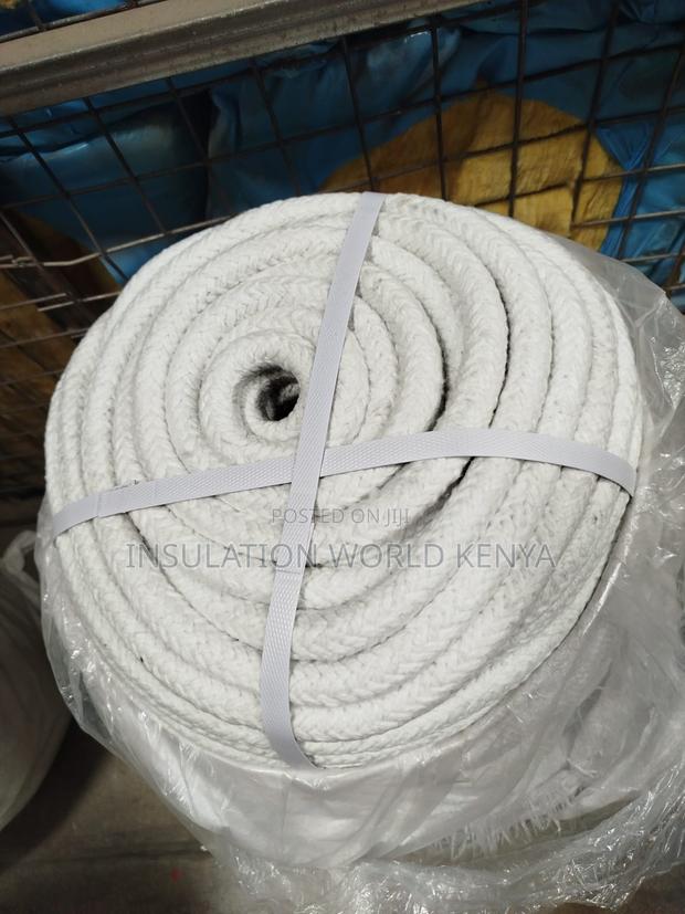 Ceramic Fiber Round Rope–16mm Diameter(Per Mtr)–Non-Asbestos