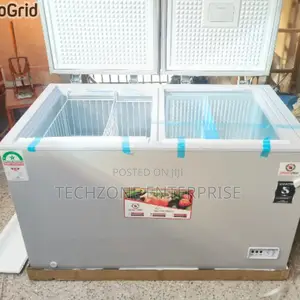 Smartpro (Svs-450) 345 Litres Double-Door Chest Freezers