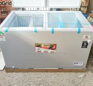 Smartpro SVS-450 345l Double-Door Chest Freezers - Silver