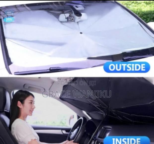 Car Dashboard Umbrella Sunvisor Windscreen Cover - thumbnail 3