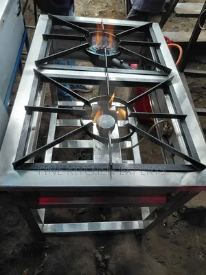 2 Burners Stainless Steel