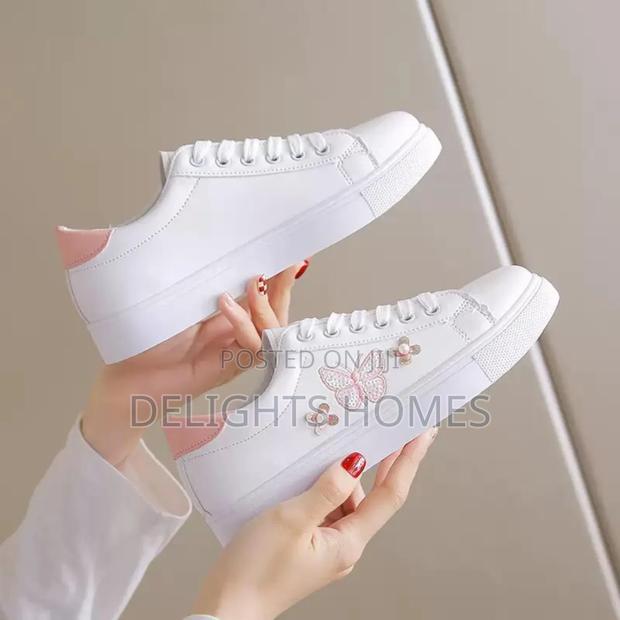 Spring Summer Low Top Leather Casual Shoes - thumbnail 2
