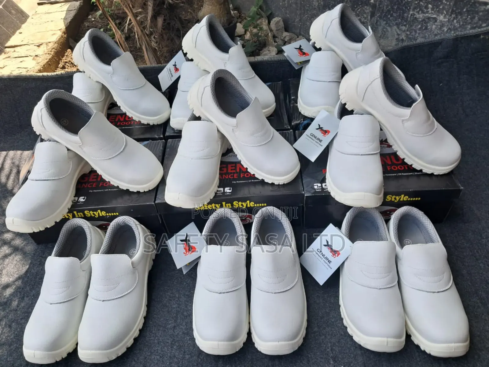 Safety Crocks/ White