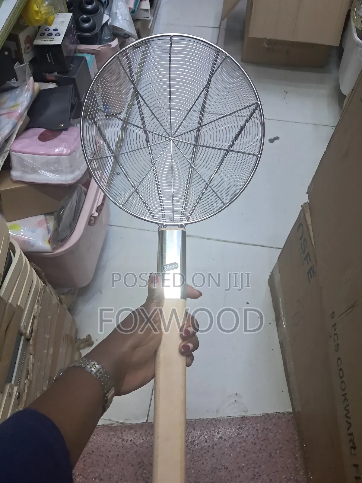 Round Stainless Steel Strainer Available