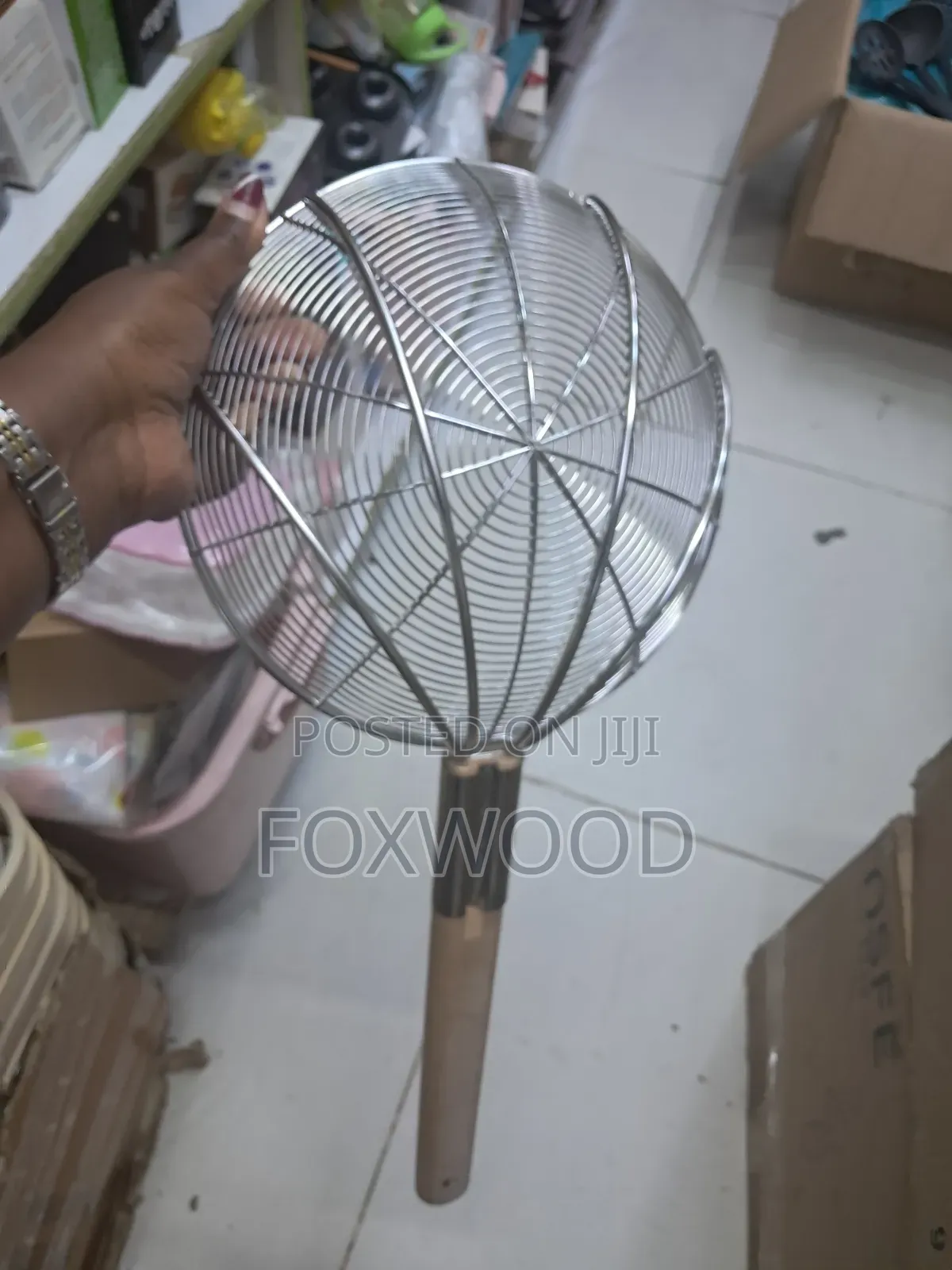 Round Stainless Steel Strainer Available