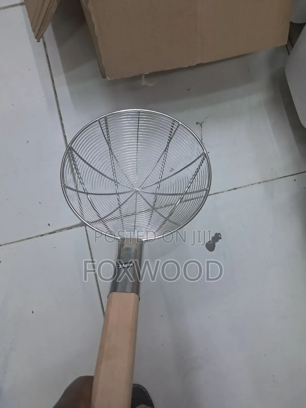 Round Stainless Steel Strainer Available