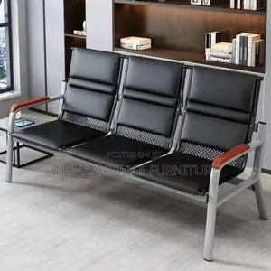 Sofa Luxury 5-Seater Leather Reception Sofa