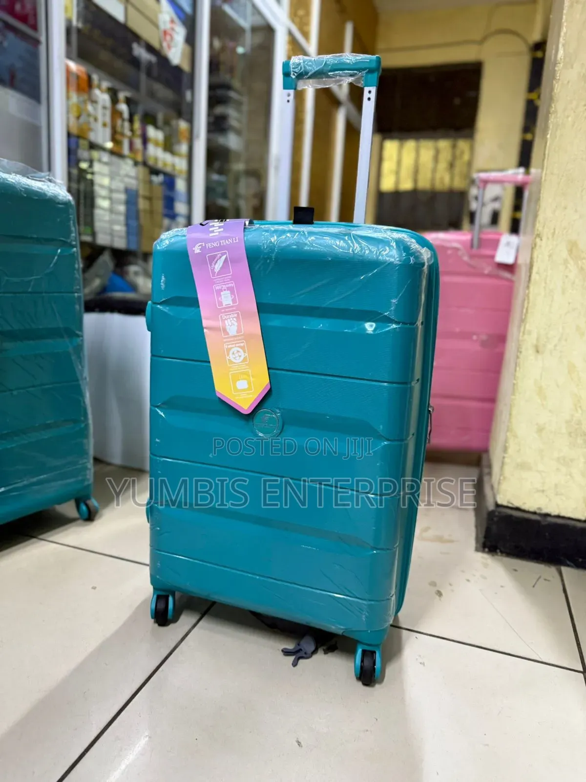 Medium Suitcases in Green Fits Upto 20kgs KSH 3000