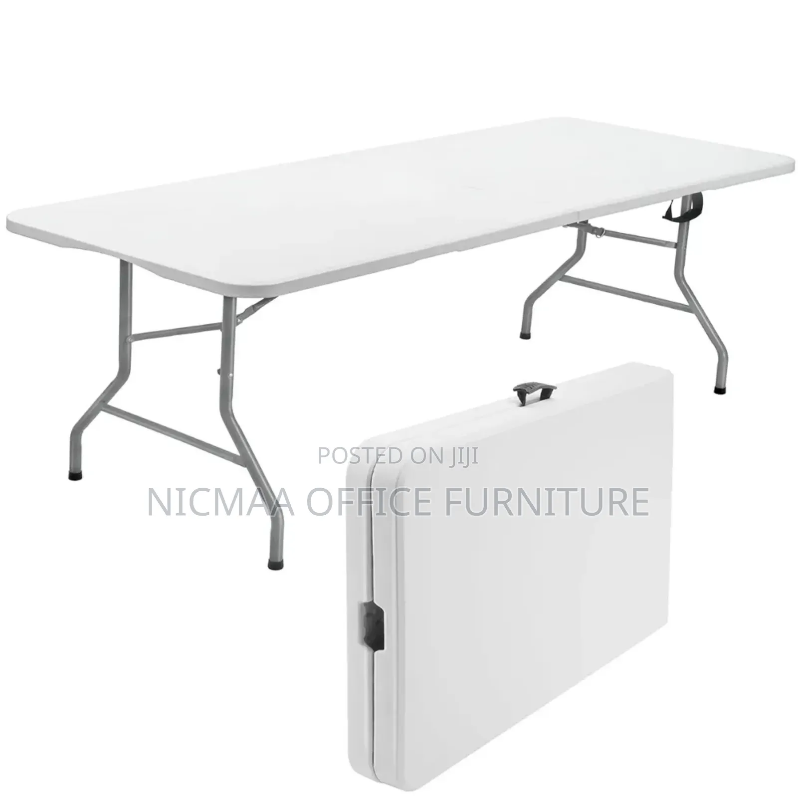 Skok Folding Picnic Utility Heavy Duty Table