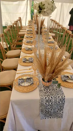 Stylish Wooden Seating for Classy Occasions