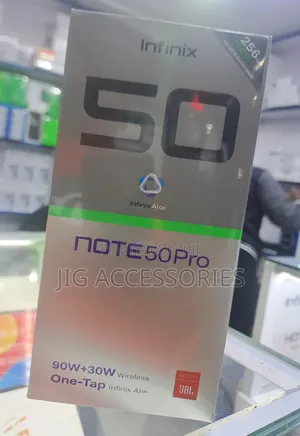 New Infinix Note 50 Pro 256 GB Gray